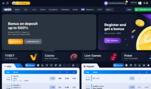 1win India cricket betting application
