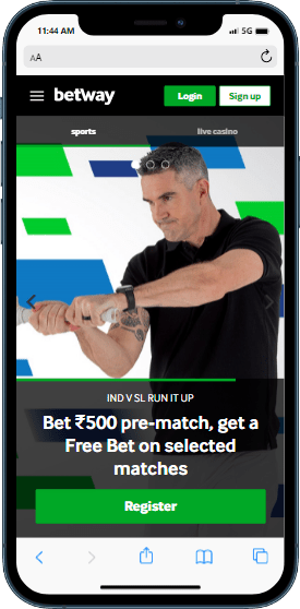 Betway App review of the website