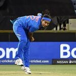 pitcher in women cricket tournament