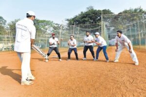 Cricket team Training