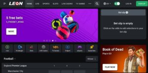 Leonbet cricket betting site app in India