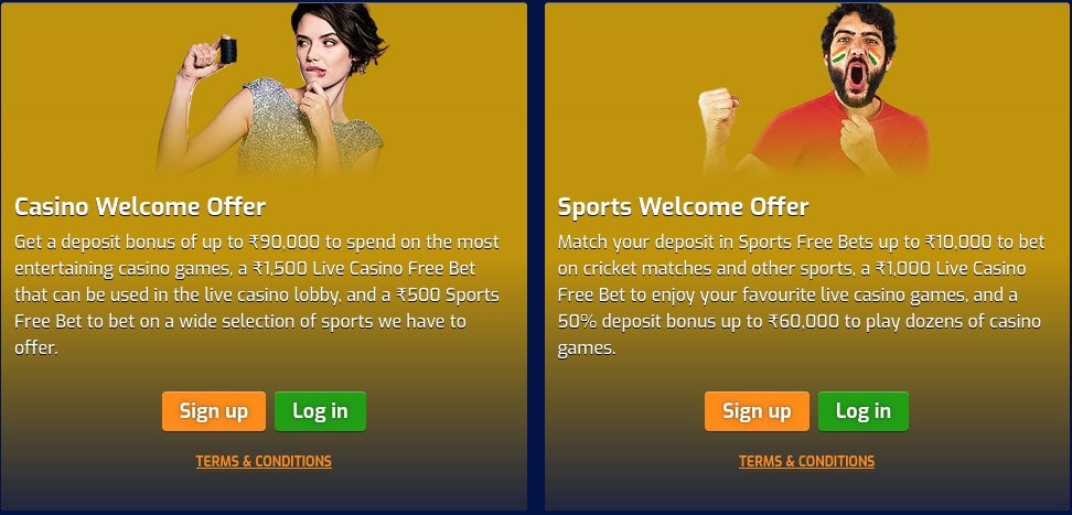 Pure Win welcome bonus for casino and sports betting