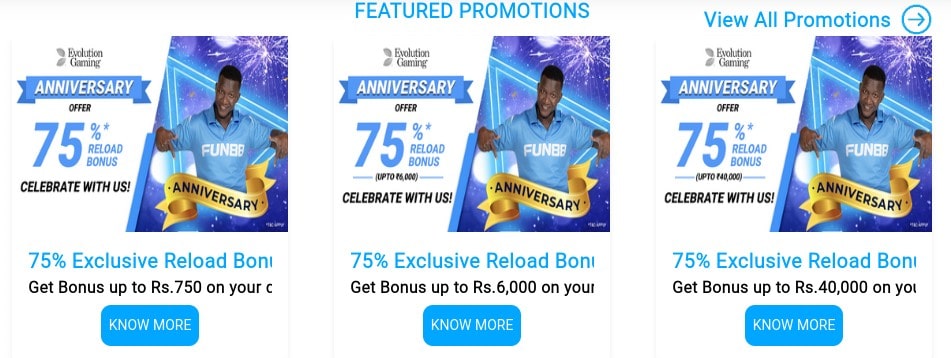 Fun88 promotions