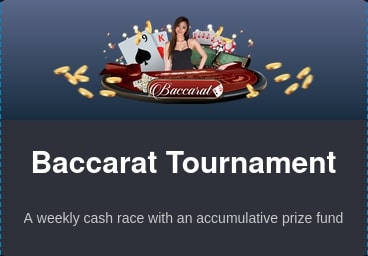 Bons casino India - Baccarat Tournament promotion