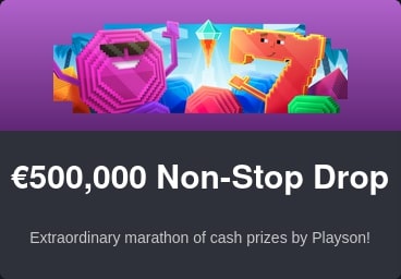 Bons casino Non Stop promotion