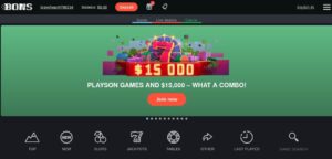 Bons casino official Website in India with plenty casino games and sports betting