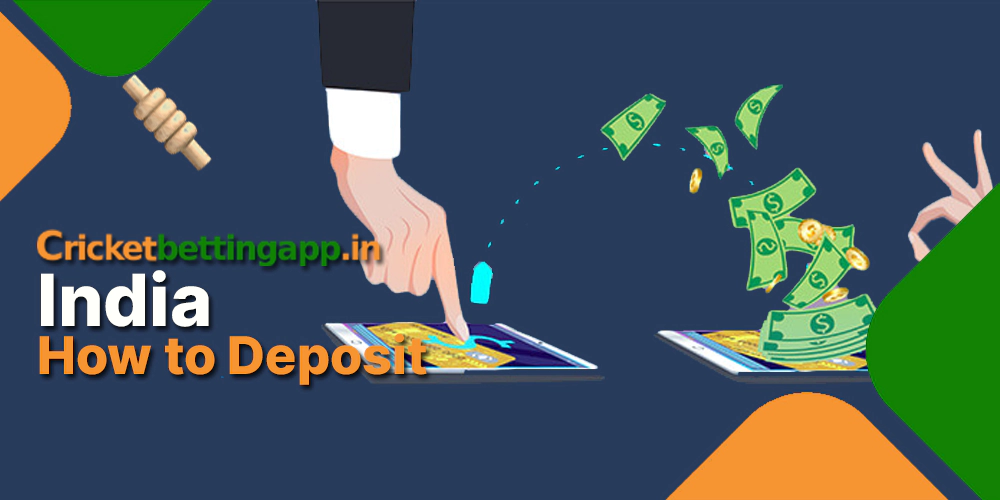Deposit on Cricket Betting Apps