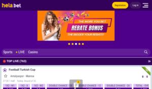 Helabet India website overview