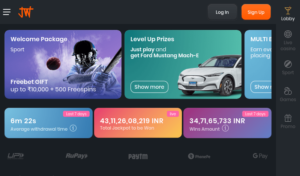 Jungliwin bookmaker and online casino in India website