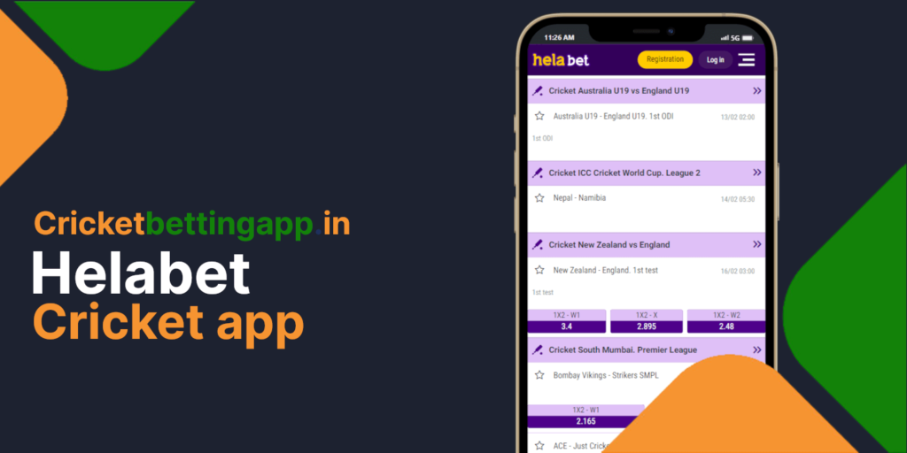Helabet cricket app