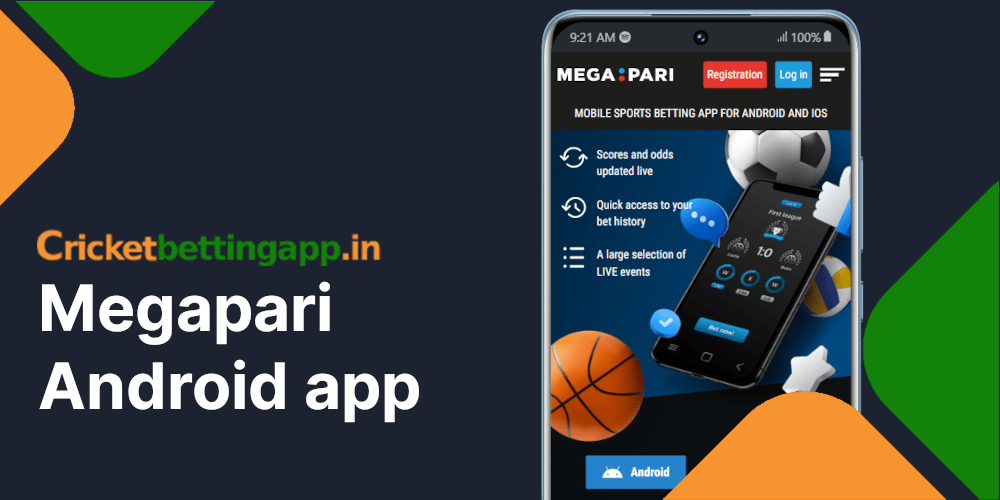 Megapari Android apk mobile application