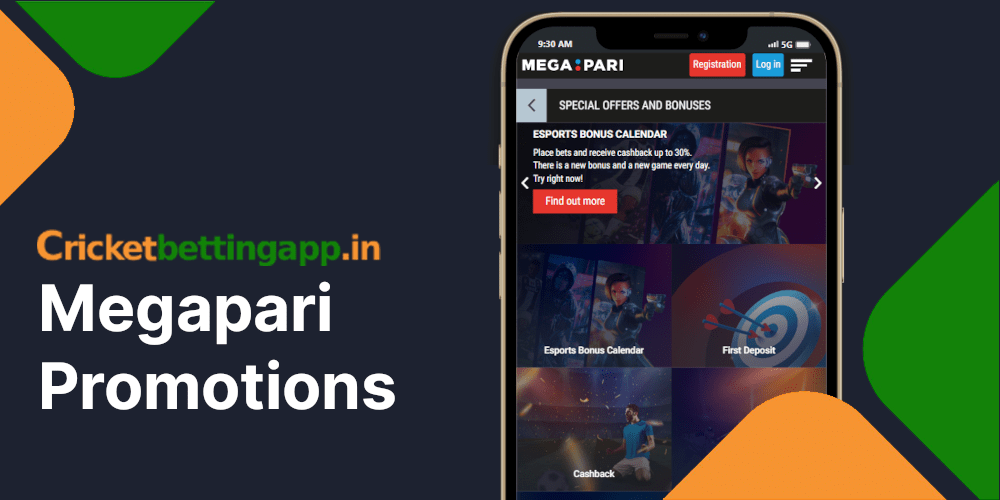 Megapari app promotions