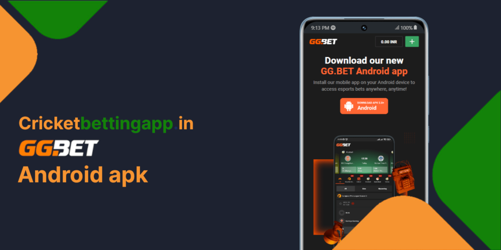 GGbet mobile application for Android devices apk file