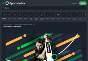 Sportsbet.io featuries
