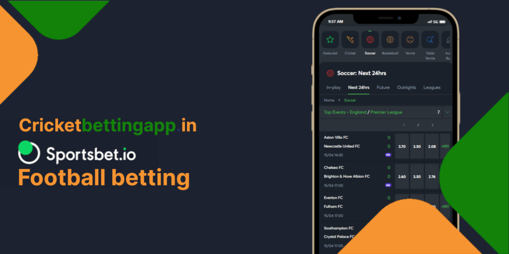 Sportsbet.io football betting